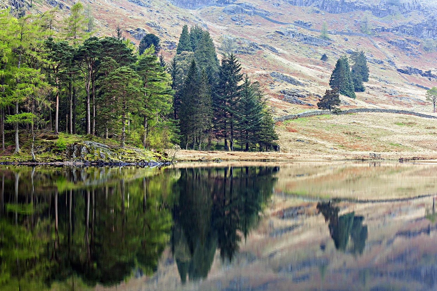 Reflections at Blea Tarn, Langdale Lake District Landscapes Blea Tarn