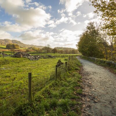 Elterwater, River Brathay Lake District Landscapes Autumn