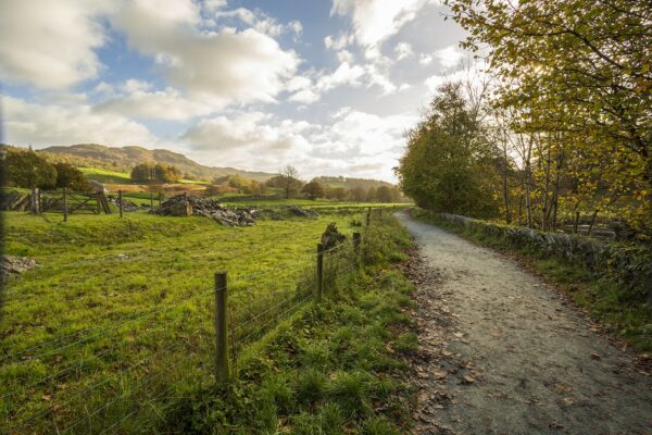 Elterwater, River Brathay Lake District Landscapes Autumn 2