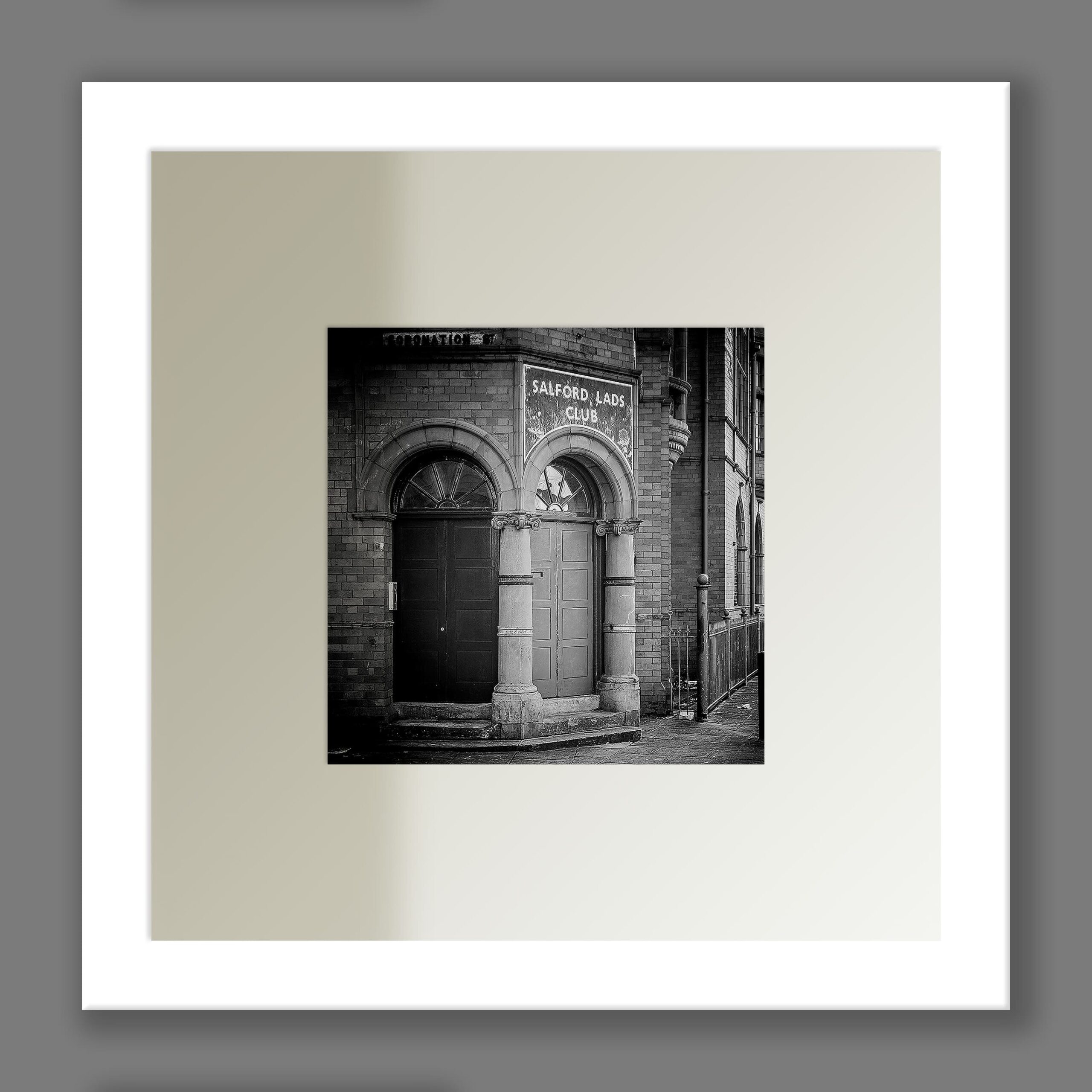 Salford Lads Club in mono | Micro Manchester Series Micro Manchester colour