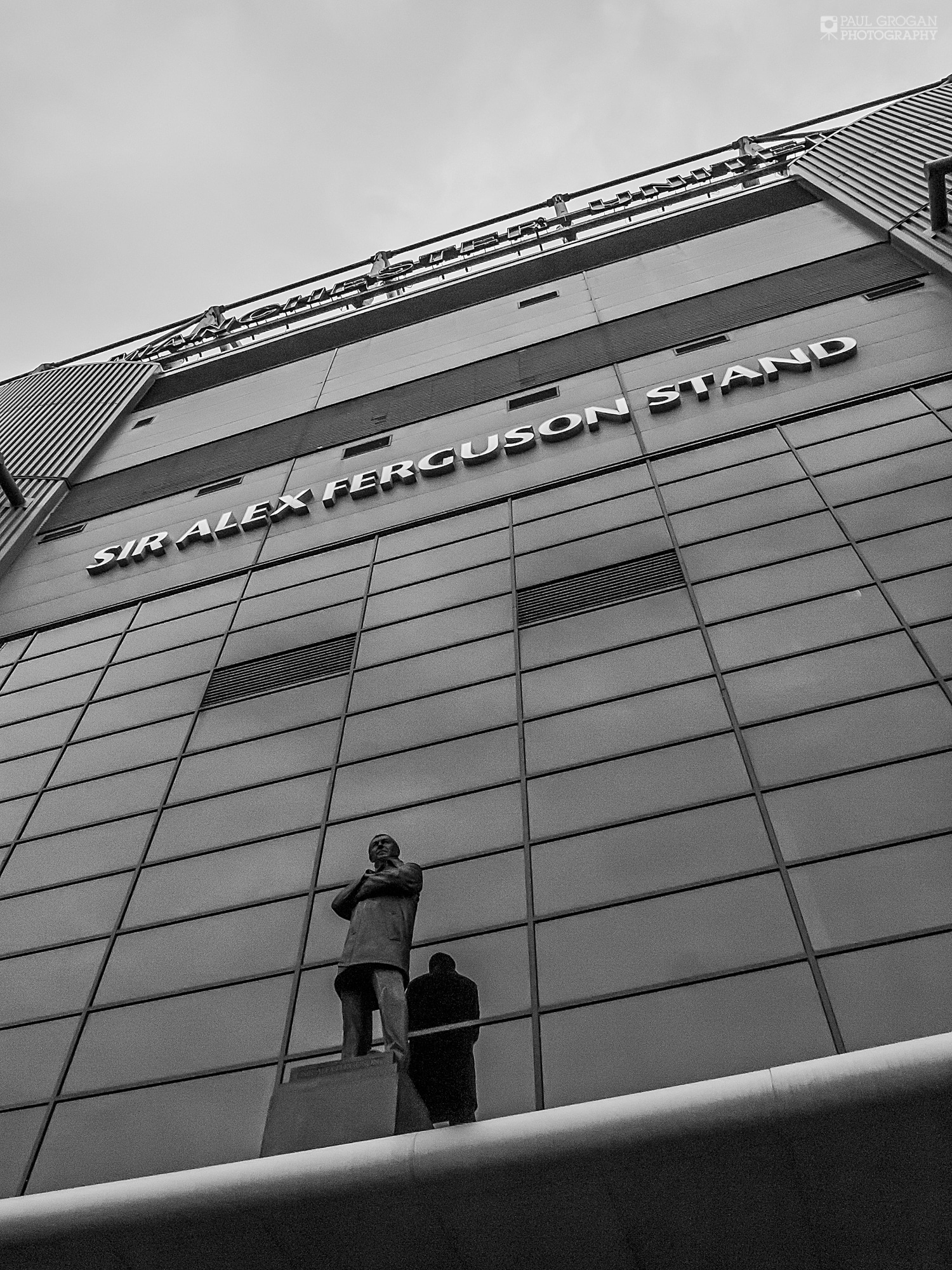 Sir Alex Ferguson Manchester United Print Manchester Landscapes Architecture 2