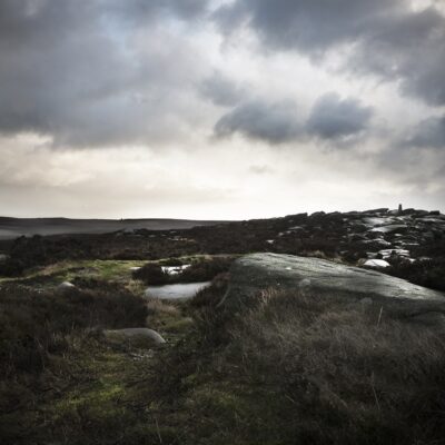 Stanage Edge, Fine Art Photographic Print Peak District Landscapes Clouds