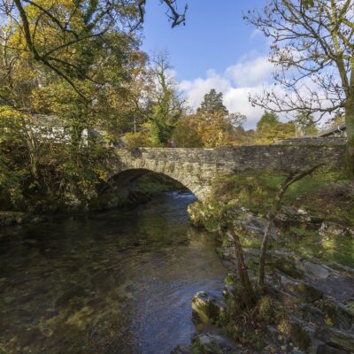 Stonebridge, River Brathay Elterwater Lake District Landscapes colour