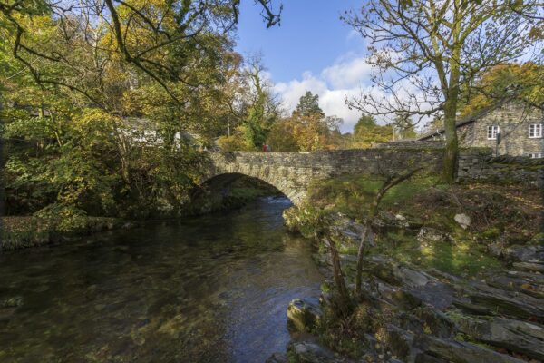 Stonebridge, River Brathay Elterwater Lake District Landscapes colour 2