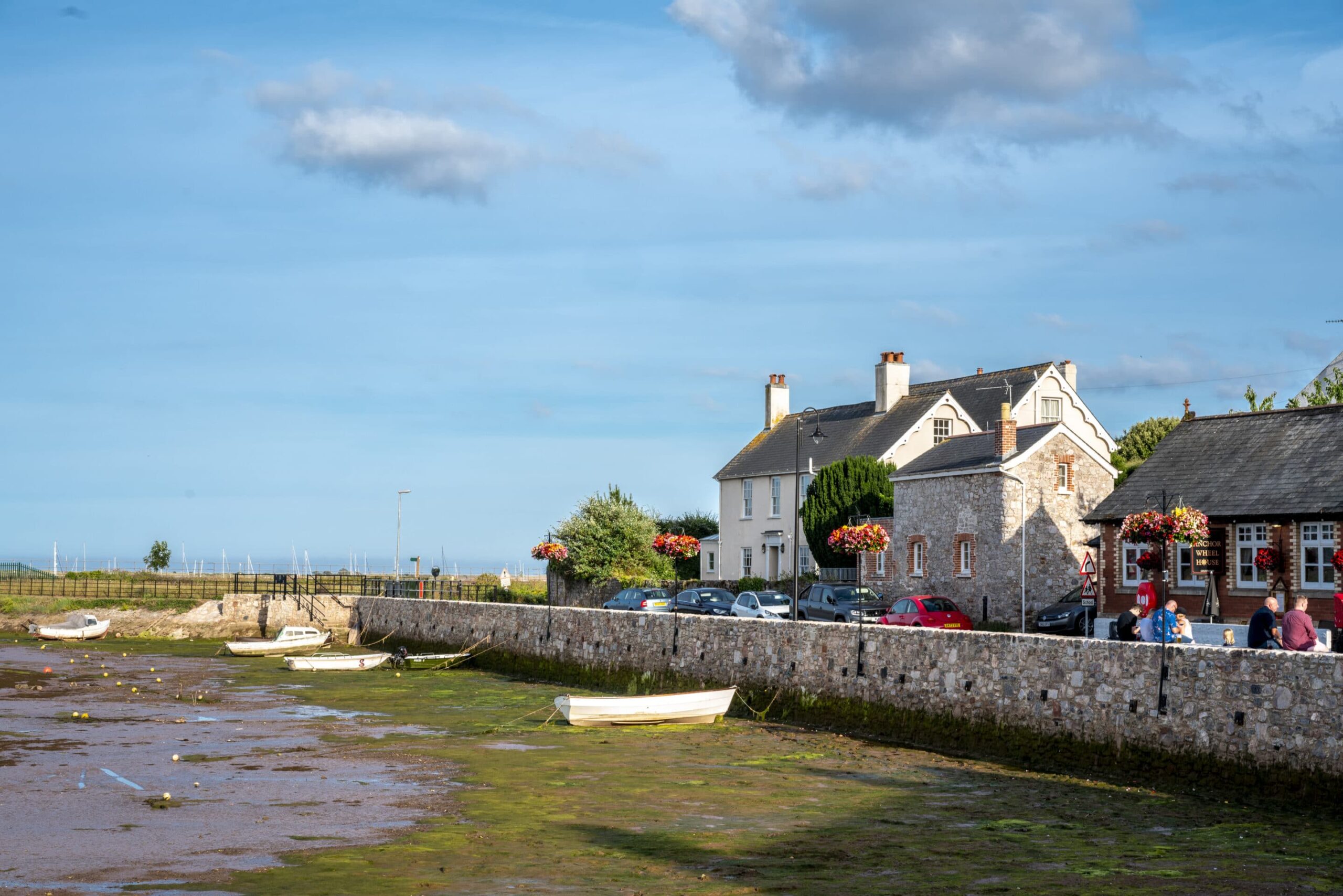 Summer Drinks at Starcross Harbour, Devon Coastal Landscapes Coastal