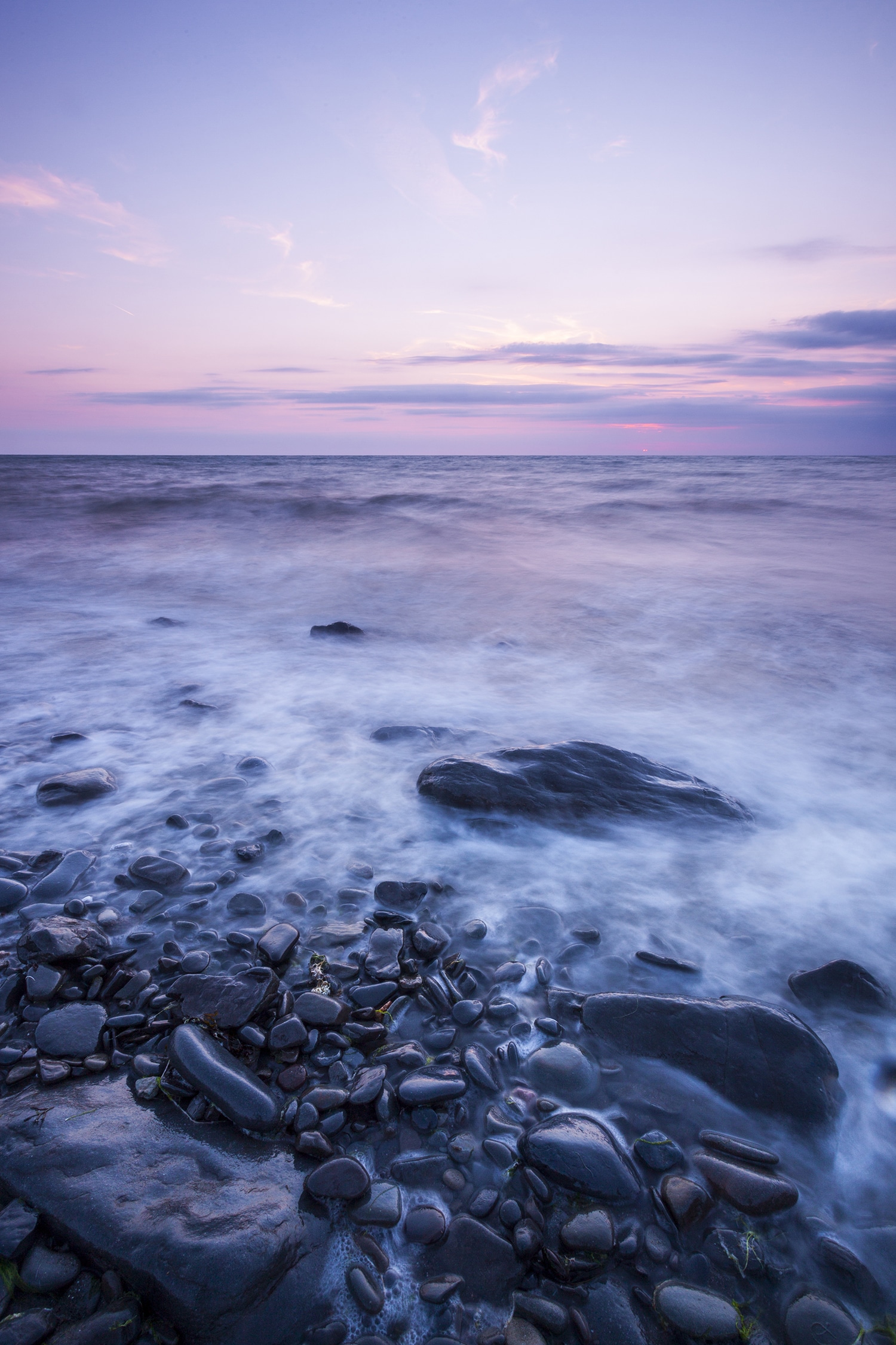 Sunset Seascape Portrait Fine Art Photograph Coastal Landscapes Coastal