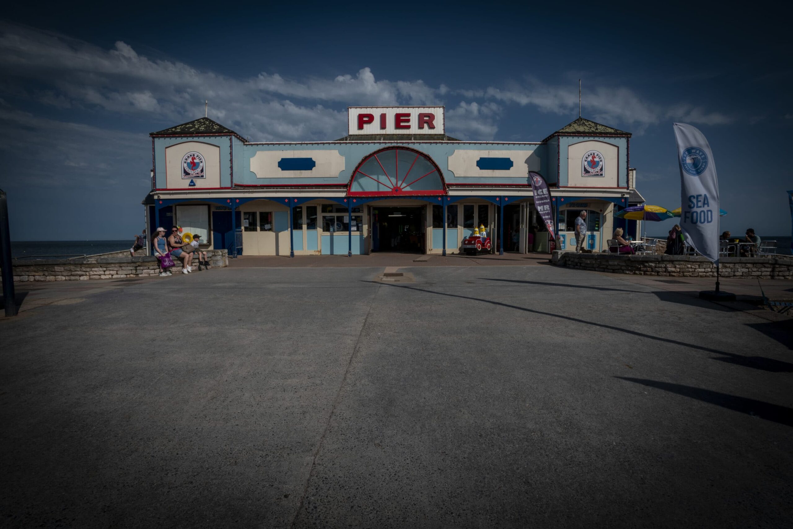 Teignmouth Pier, Seaside Devon Coastal Landscapes Coastal