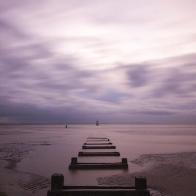 Fine art photographic print of The Jetty Crosby Coastal Landscapes 'Another Place'