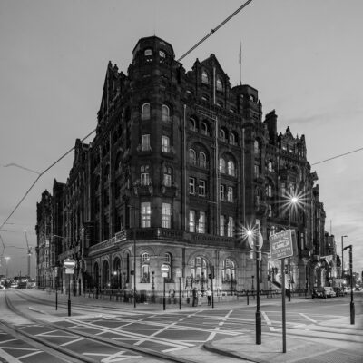 The Midland Hotel Manchester Black & White Manchester Landscapes Architecture