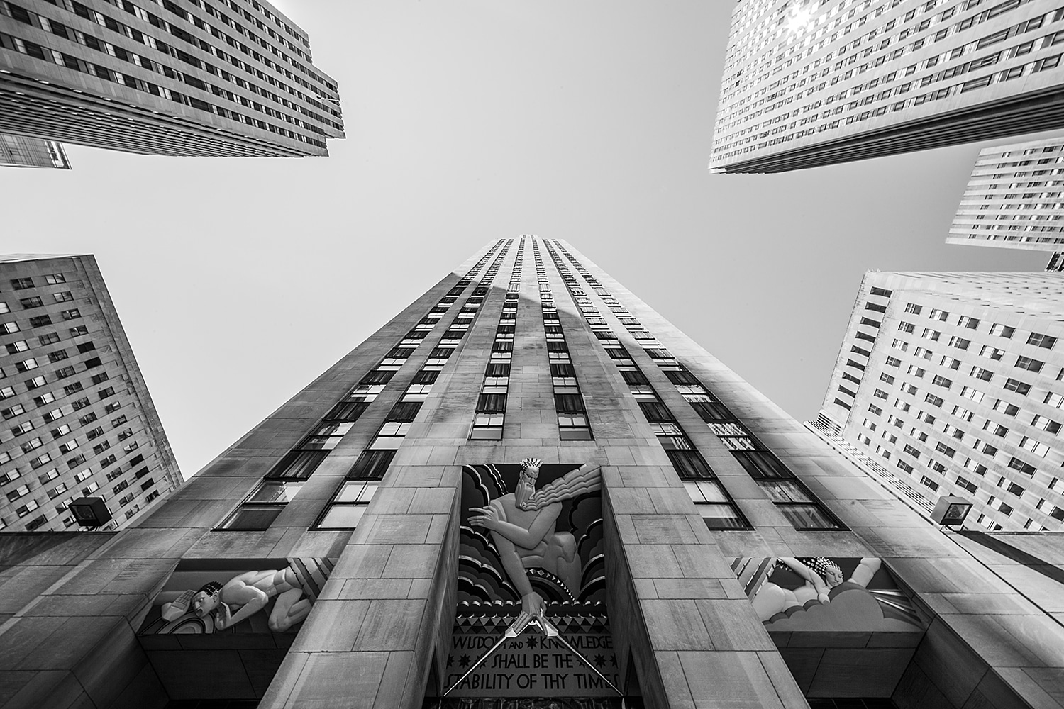 The Rockefeller Center, Landscape New York Landscapes Architecture