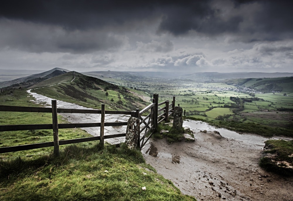 The Gate @ Mam Tor, Hope Valley Peak District Landscapes colour