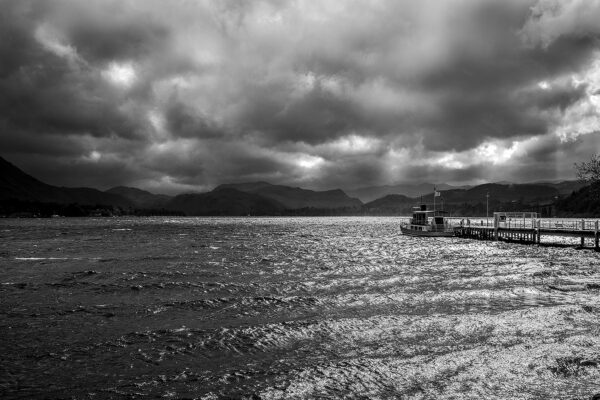 Ullswater Steamer, Lake District Lake District Landscapes Black&White 2