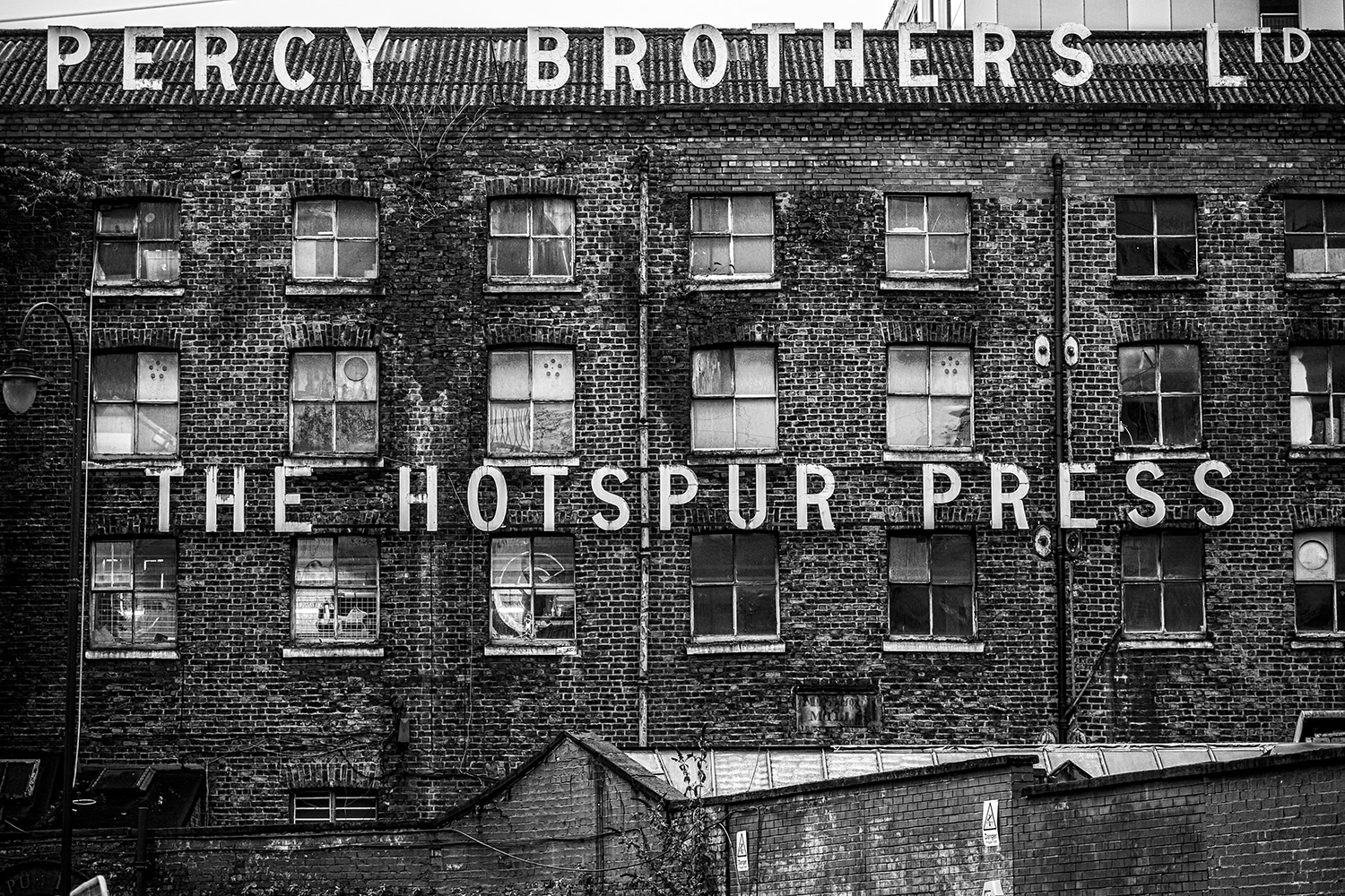 Percy Brothers Factory, The Hotspur Press Manchester Landscapes Architecture