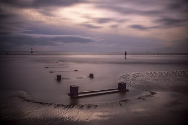 Another Place, Crosby, a fine art photograph Coastal Landscapes 'Another Place' 2