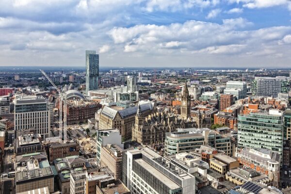 Manchester City Centre Skyline, Colour Manchester Landscapes Architecture 2