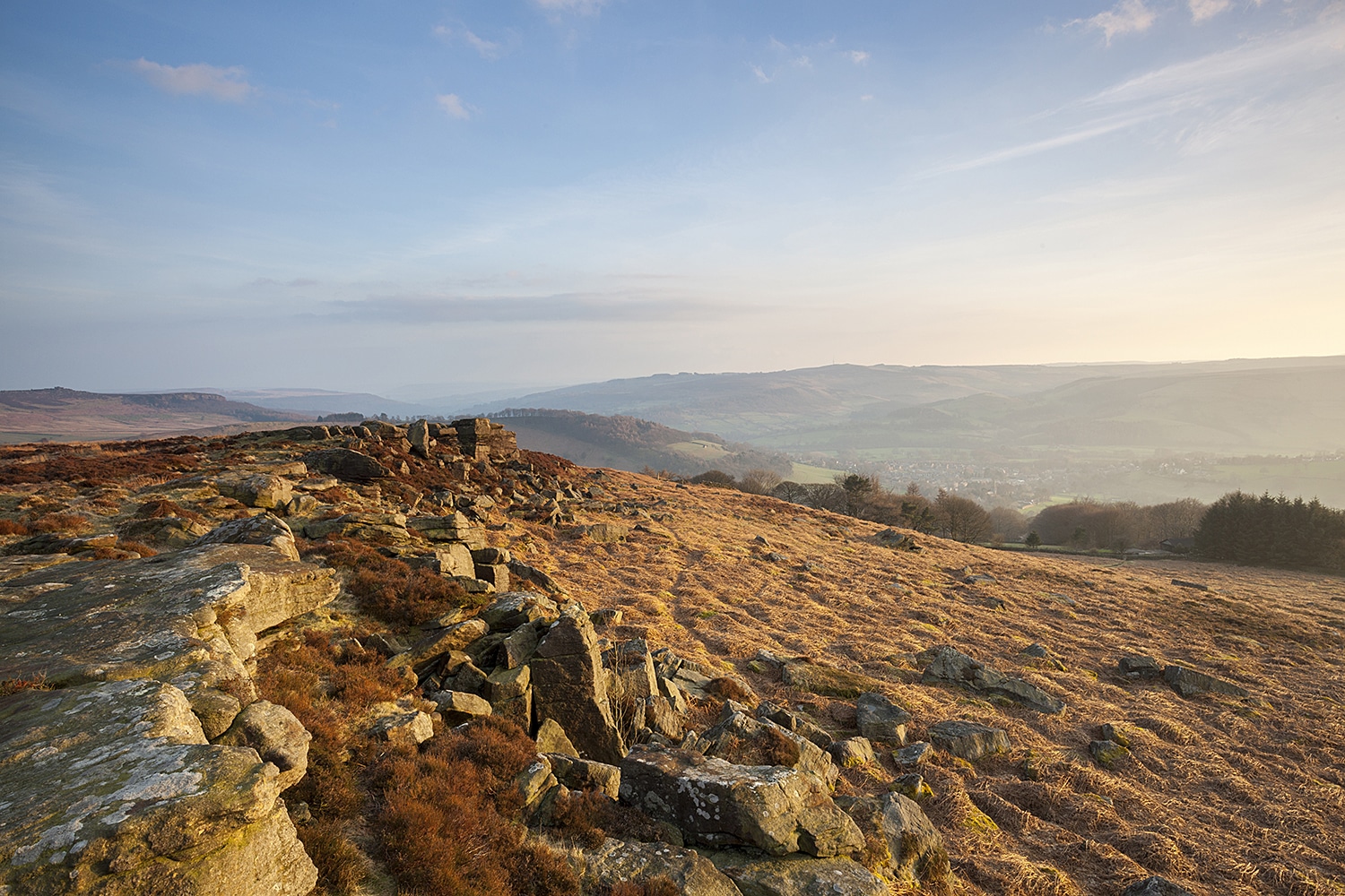 Carhead Rocks To Owler Tor Peak District Landscapes Carhead