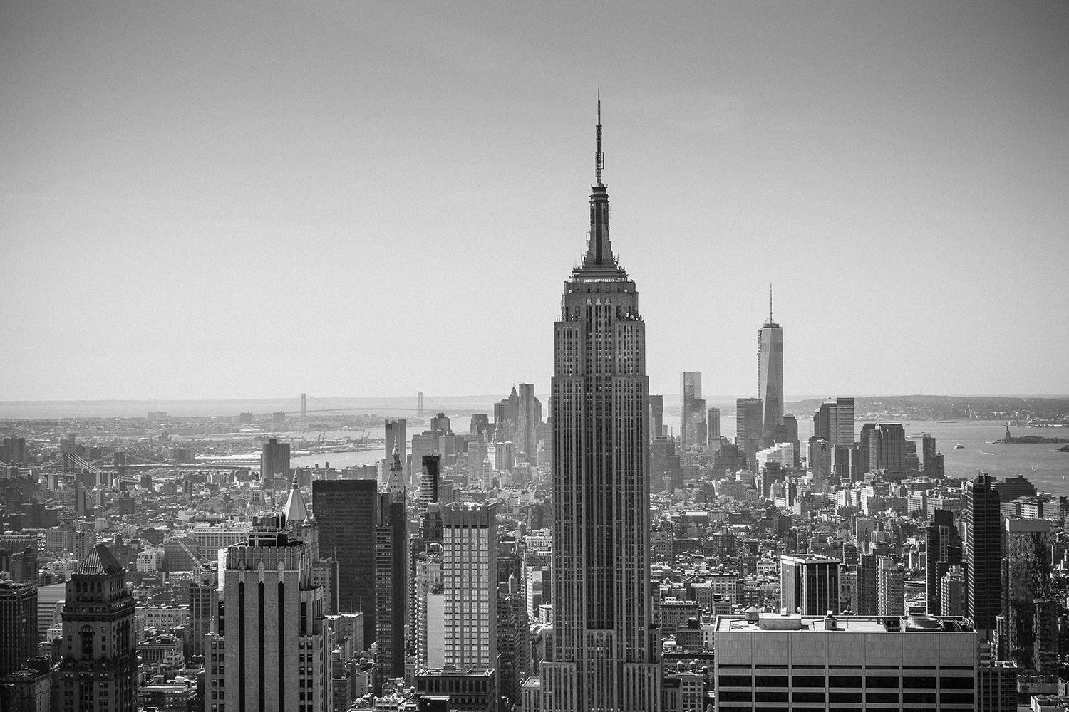 The Empire State Building Skyline New York Landscapes Architecture