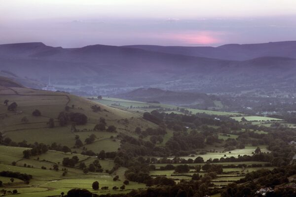 ‘Twilight From Owler Tor’,  Photographic Print Peak District Landscapes Carhead 2