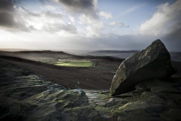 Stanage Edge, Colour Print Peak District Landscapes colour 2