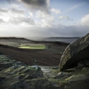 Stanage Edge Colour Print Peak District Landscapes colour