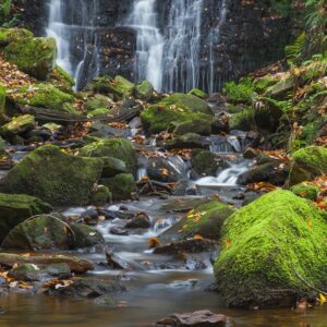 Tigers Clough Waterfall, Rivington Landscapes Photography Autumn