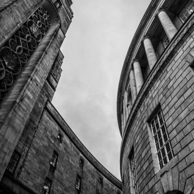 Central Library and Manchester Town Hall Manchester Landscapes Architecture