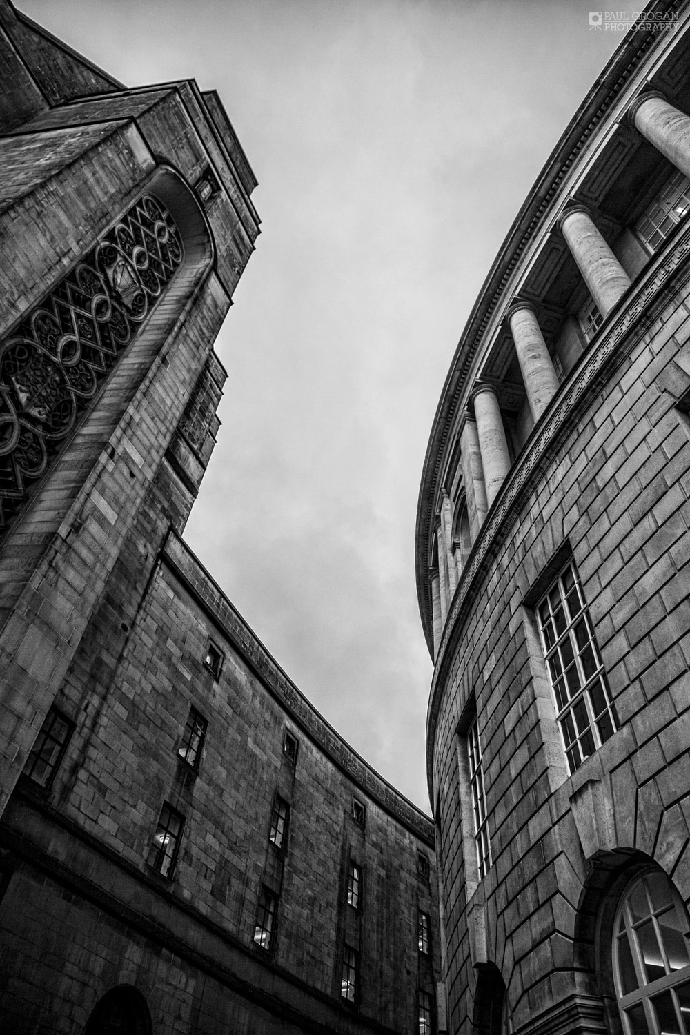 Central Library and Manchester Town Hall Manchester Landscapes Architecture