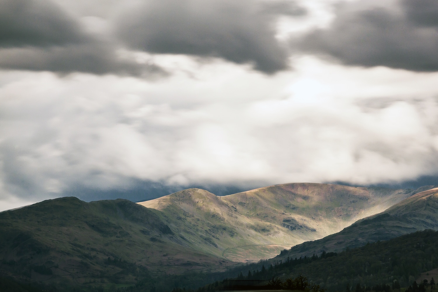 Lake District Peaks And Spots, Fine Art Print Lake District Landscapes Colour Photo