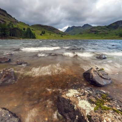 Langdale Pikes, Colour Landscape Print Lake District Landscapes Blea Tarn