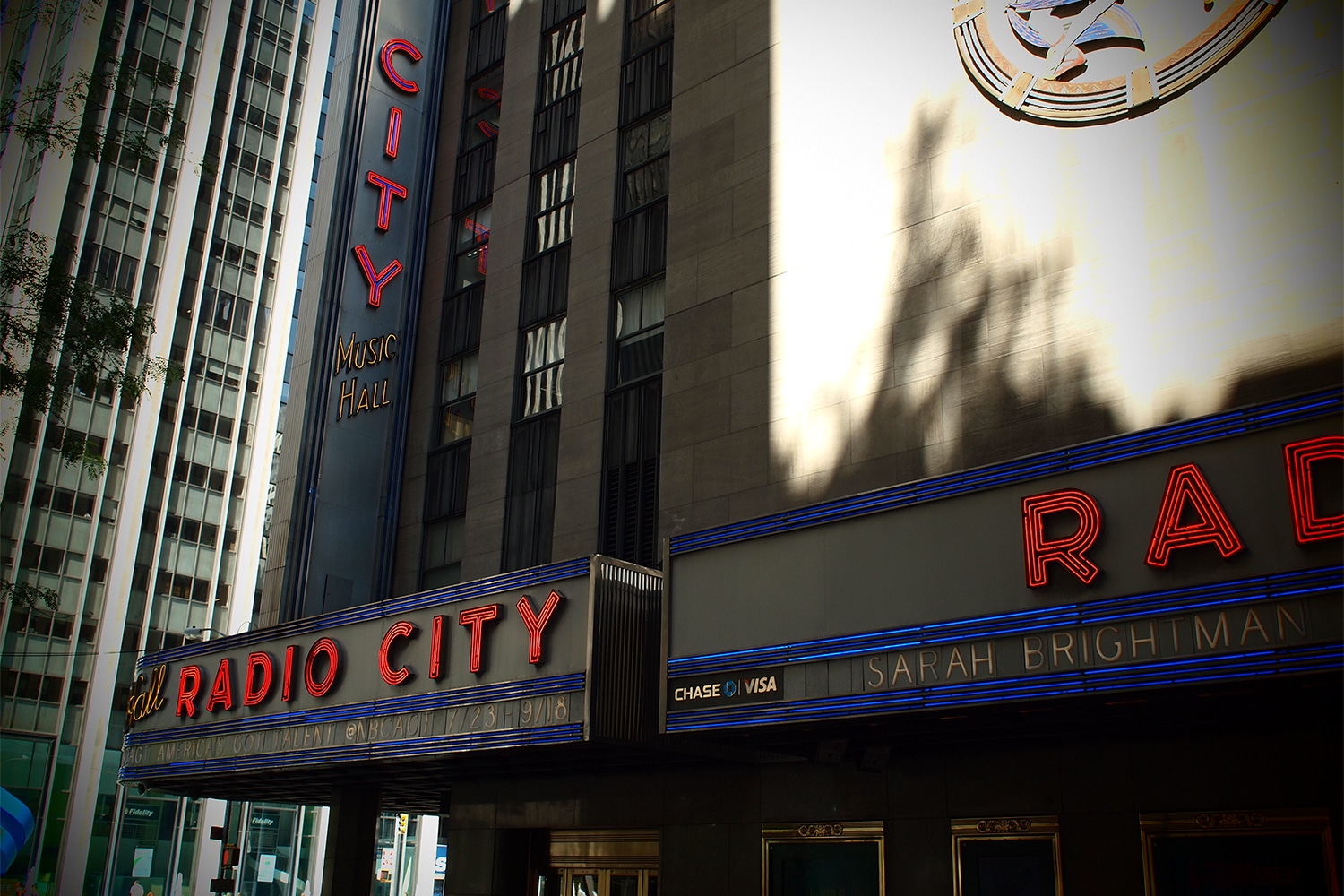 Radio City Manhattan, New York New York Landscapes Architecture