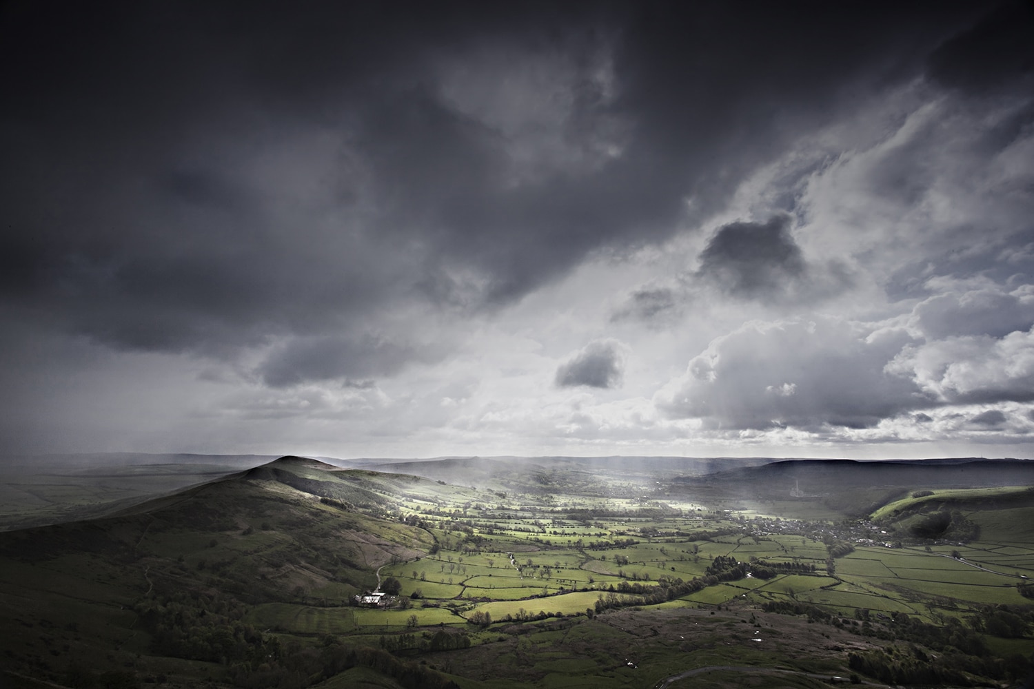 The Great Ridge, Peak District Landscape Peak District Landscapes Clouds