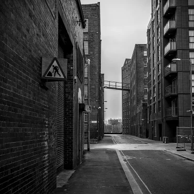 Crossroads, Manchester Fine Art Print Manchester Landscapes Architecture