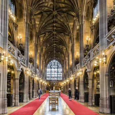 John Rylands Library Interior Landscape Photograph Manchester Landscapes Architecture