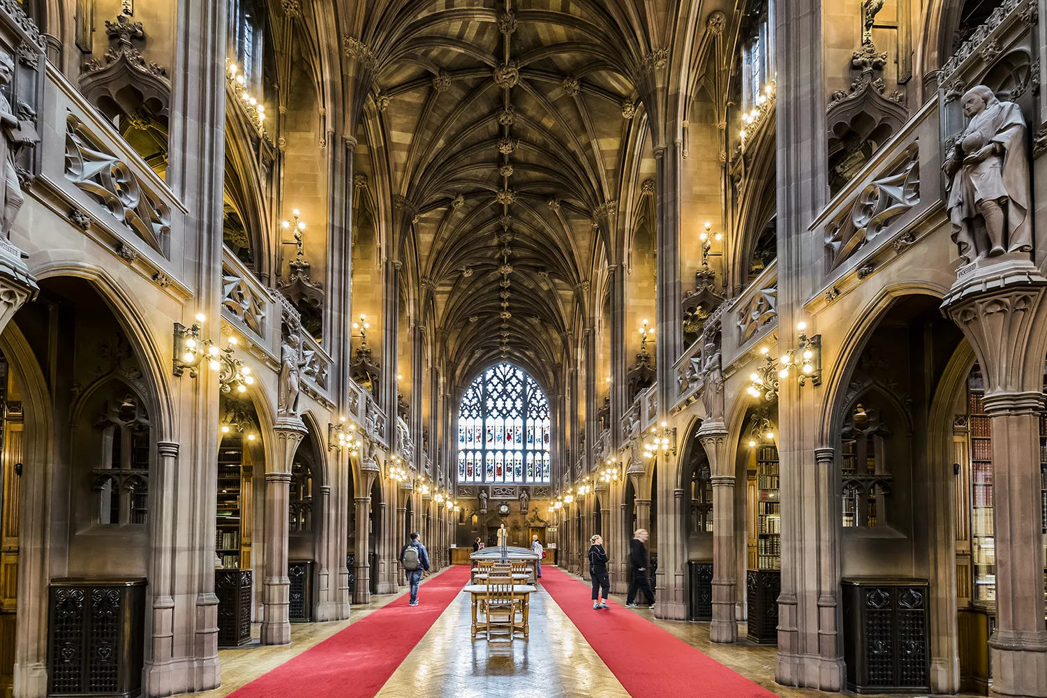 John Rylands Library Interior Landscape Photograph Manchester Landscapes Architecture