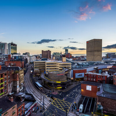 Manchester Skyline From Shudehill Manchester Landscapes Architecture
