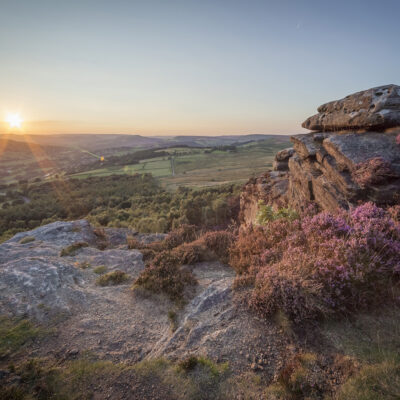 Peak District ‘Surprise Sunset’, Premium Collection Photograph Peak District Landscapes colour