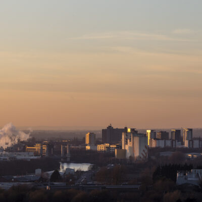 Trafford Park Industry, Manchester Skyline Manchester Landscapes Architecture