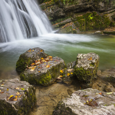 Janet’s Foss Waterfall, Malham Yorkshire Landscapes colour