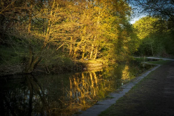 Bury and Bolton Canal at Sunset Landscapes Photography Bolton 2