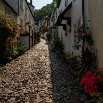 Clovelly Village North Devon Coastal Landscapes Beach