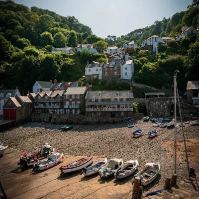 Clovelly Harbour North Devon Coastal Landscapes Beach