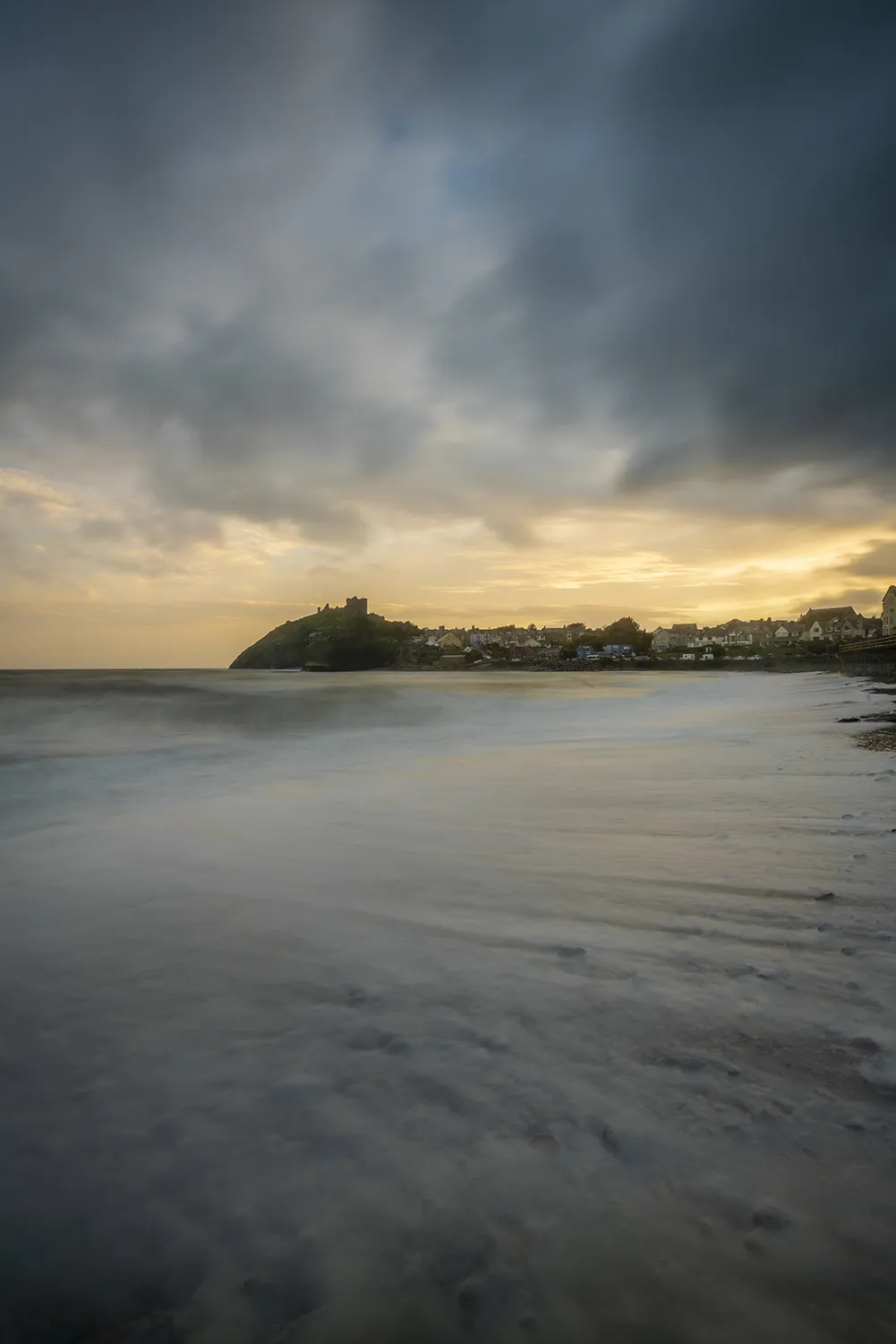 Criccieth Castle Gwynedd North Wales Coastal Landscapes Beach