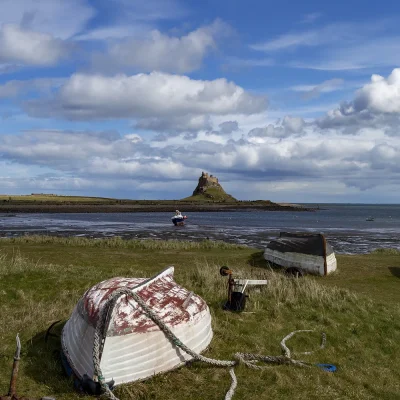 Lindisfarne Castle Coastal Landscapes Beach