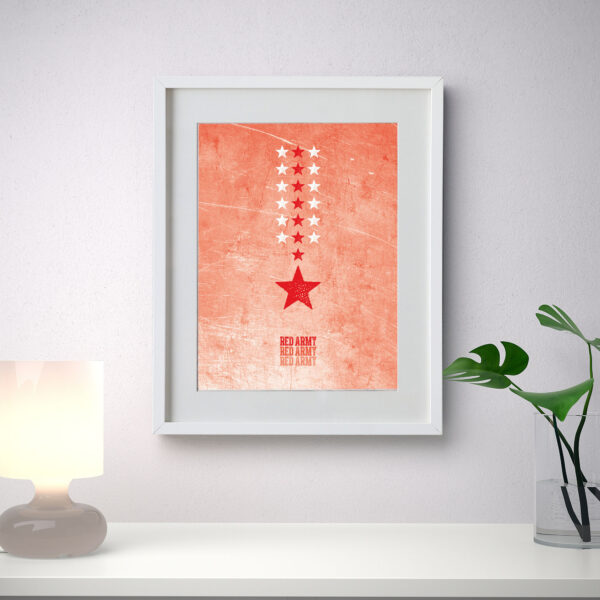 Manchester United, Red Army Print Poster Art and Gift Ideas Artwork 4