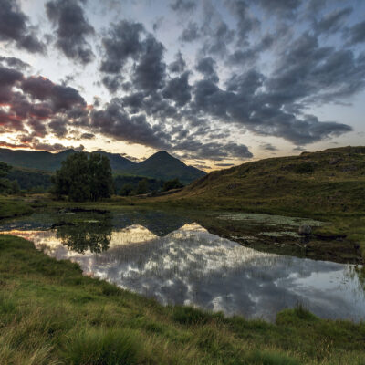 Kelly Hall Tarn ‘Blue Hour’ Lake District Landscapes Afterglow