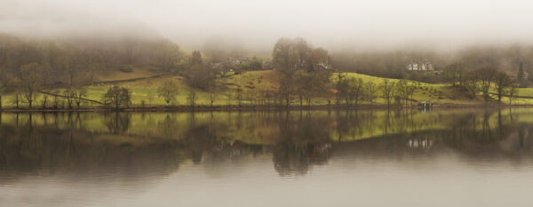 The Boat House Grasmere Panoramic Lake District Landscapes Clouds 2