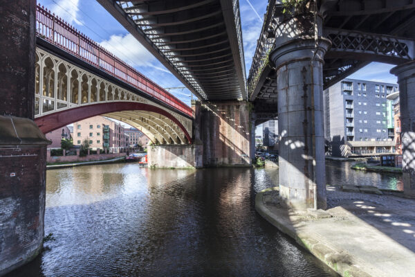 Castlefield Viaduct Manchester, Colour Photograph Manchester Landscapes Architecture 2