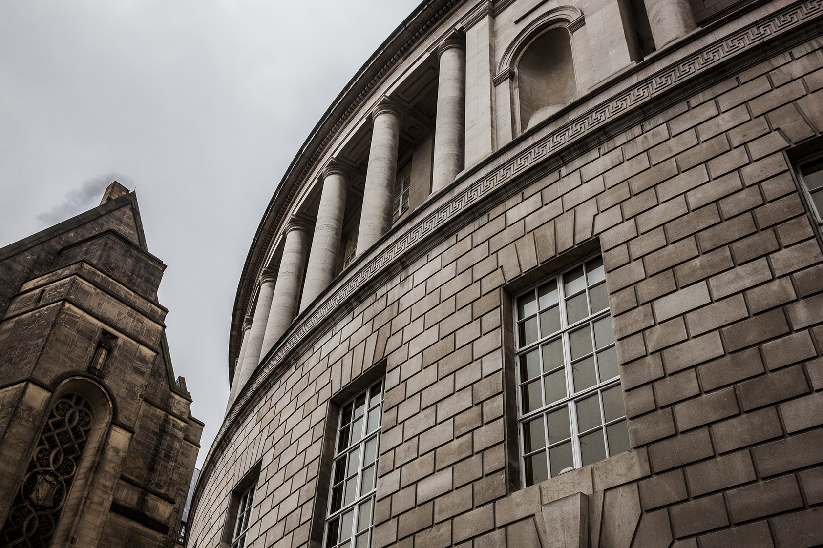 Central Library Manchester Landscape Colour Photo Manchester Landscapes Architecture