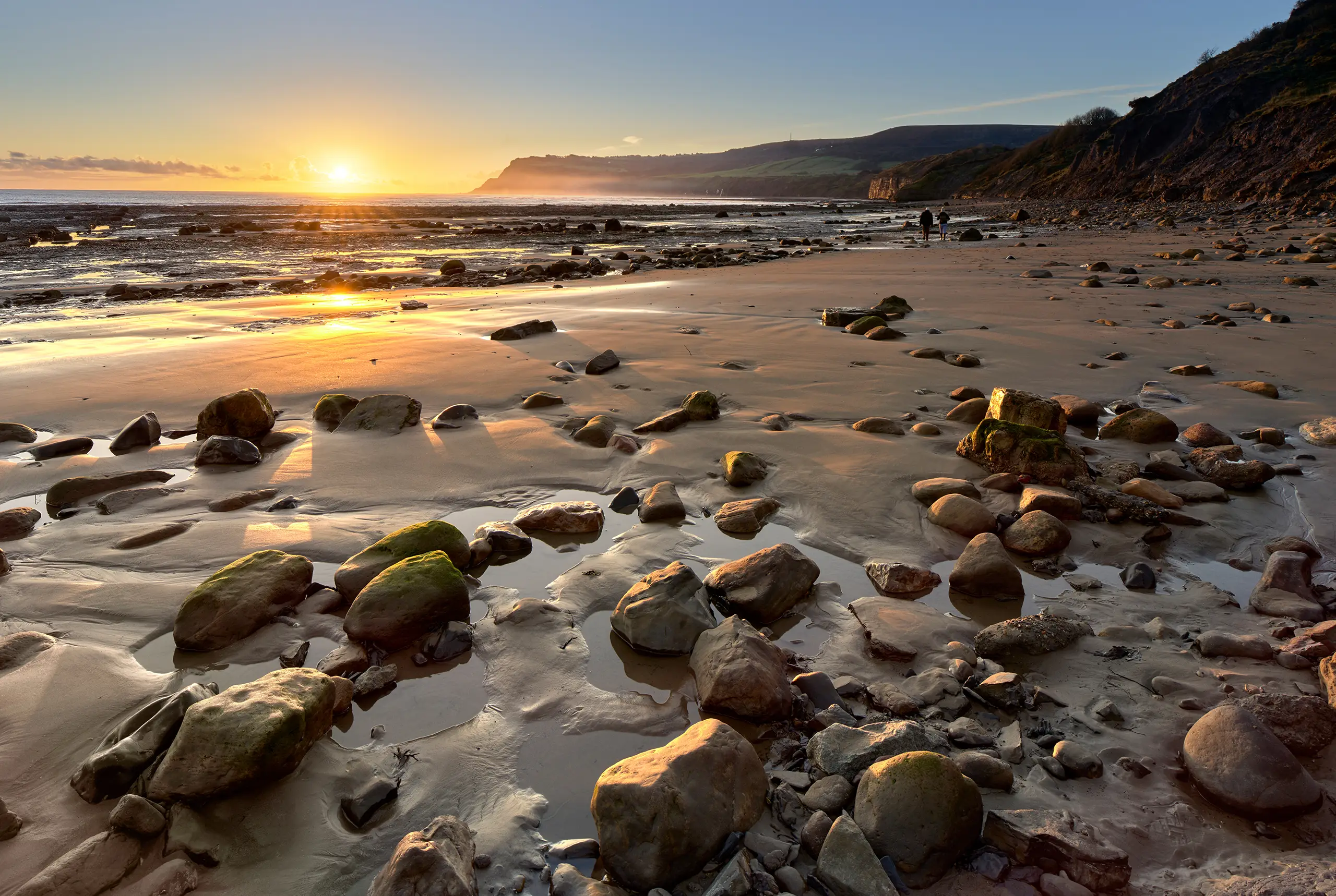 Autumnal Sunrise at Robin Hood Bay