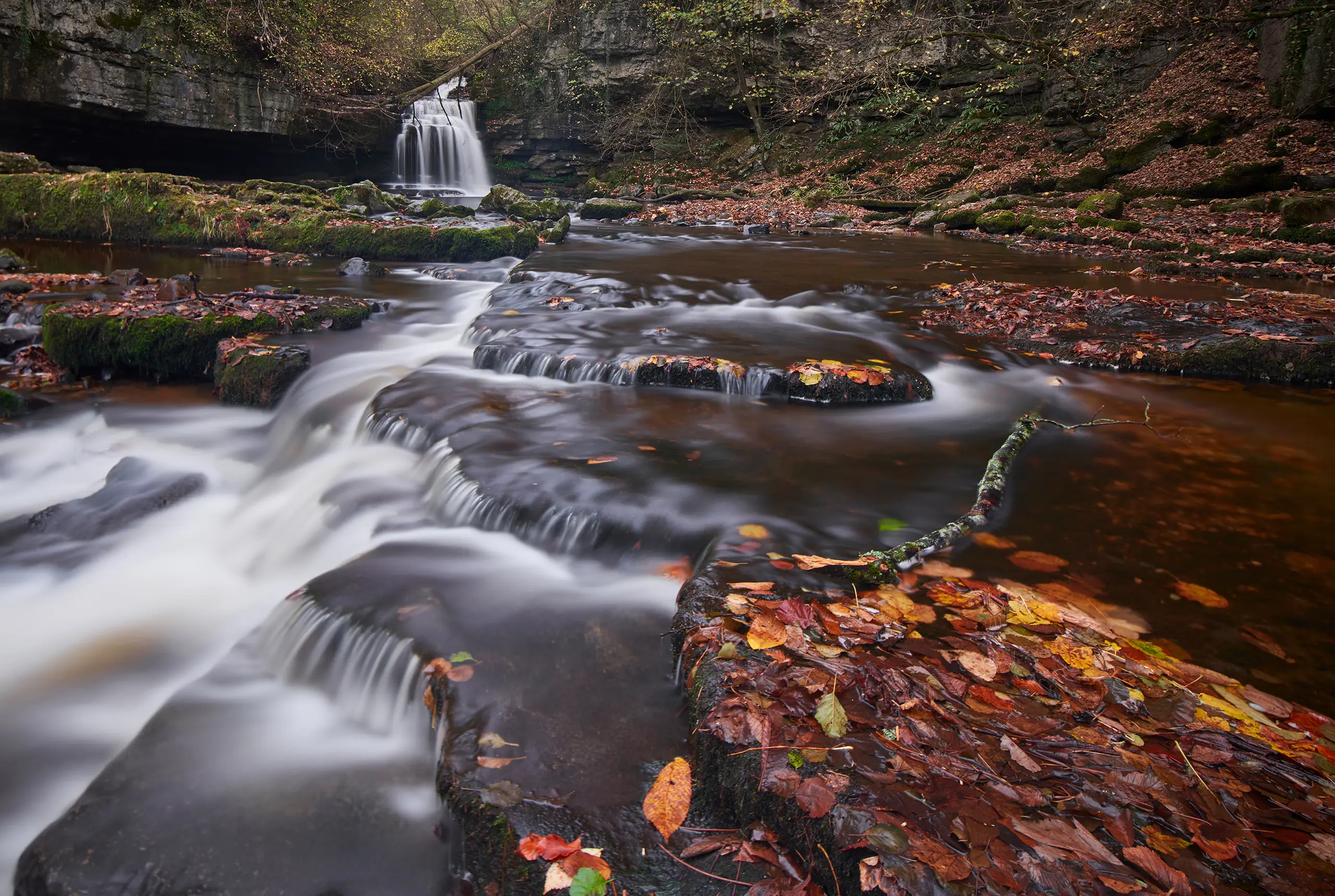 Cauldron Falls, West Burton, Yorkshire